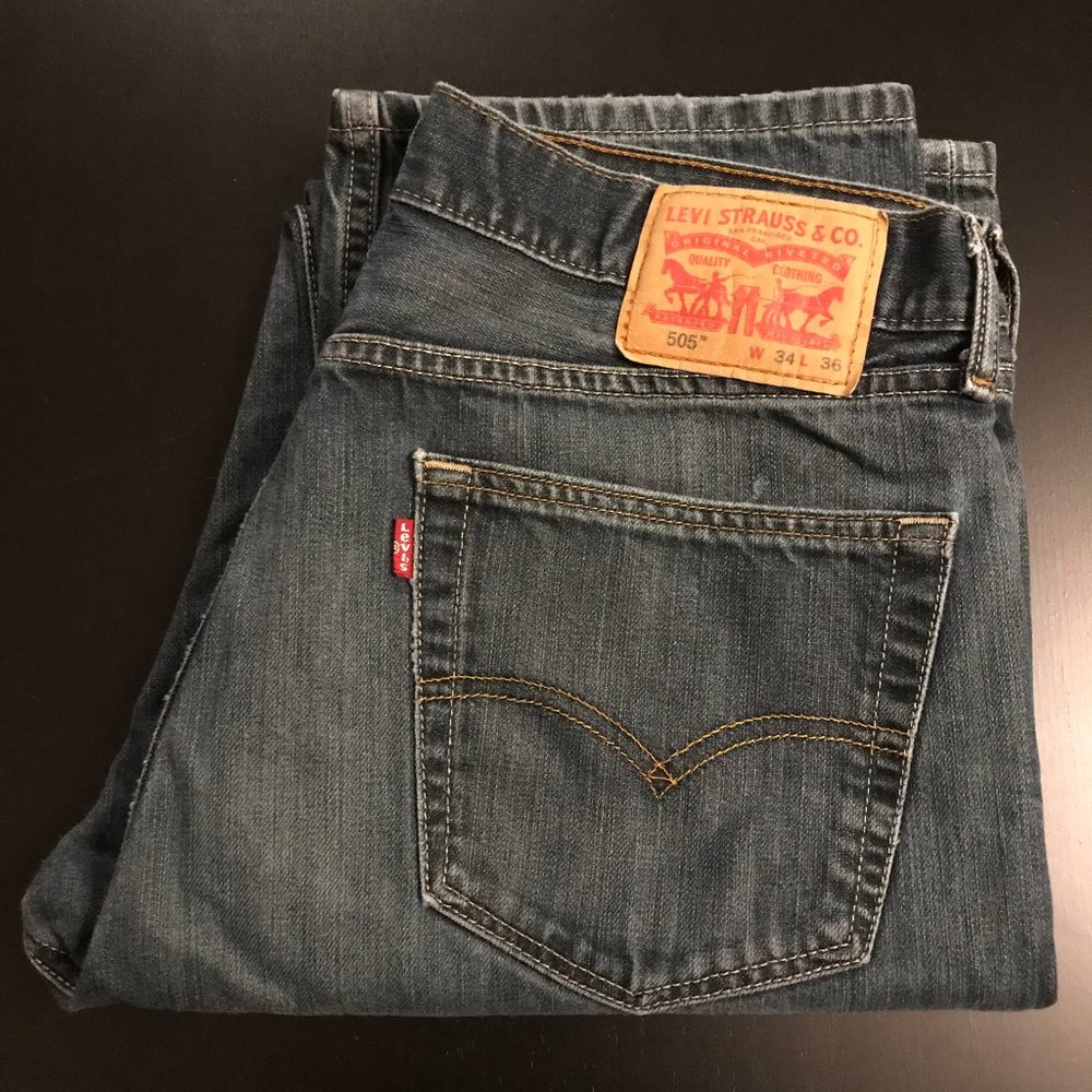 Men's Levi's 505 Jeans 34x36